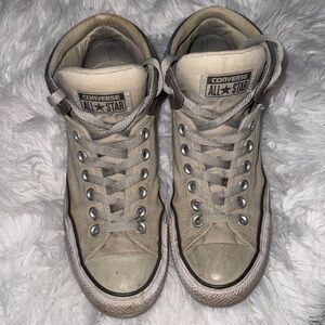 Converse High-Top Sneakers - Two-Tone Grey - M7 W9 Used